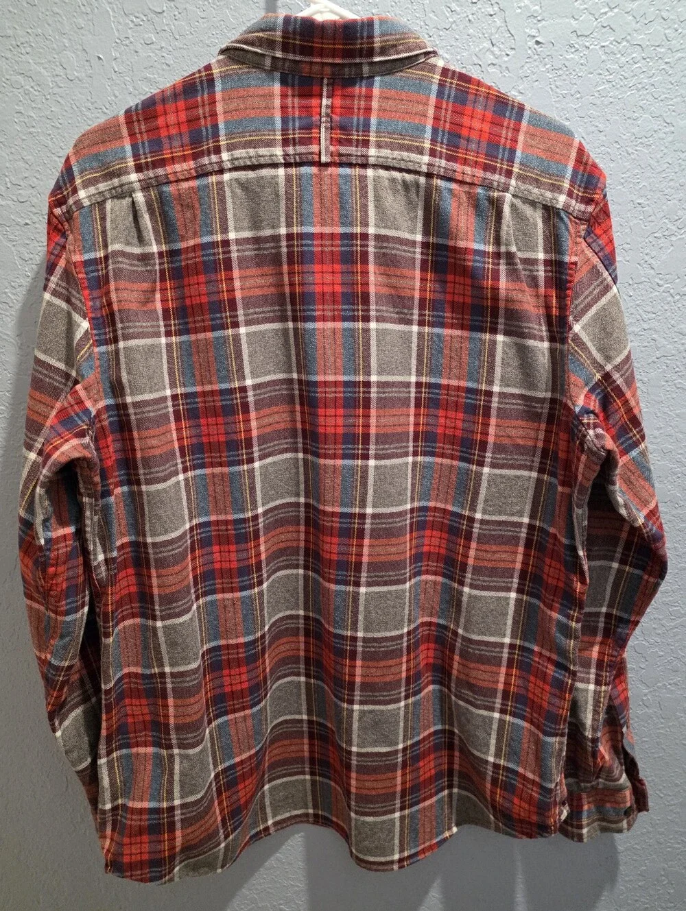Men's Banana Republic Plaid Luxe Flannel Shirt